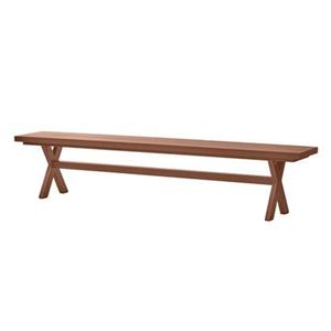 Exotan Picknickbank Delta - Aluminium - Terra - 45x220x35