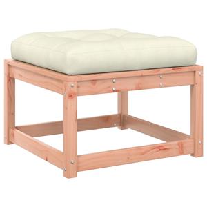 vidaXL 3-delige Loungeset met kussens massief douglashout