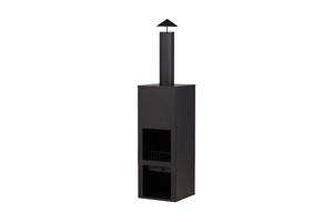 Venture Home Makarima Vuurschaal 45 x 199 x 45 - Zwart