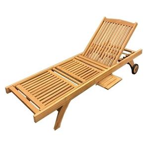 OWN Deckchair Verstelbaar - Teak - 