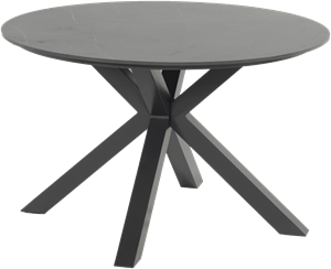 Hartman Ronde Tuintafel Xander Keramiek, 120cm - Antraciet