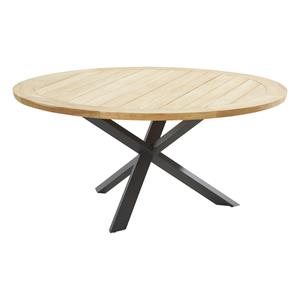 4SO Taste Prado Dining Tafel Teak Antracite dia. 160 cm - 