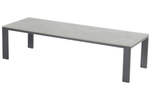 Marsala L.Table 170 x 60 x 40 cm Tafel Antraciet - 