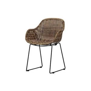 Woood Loungestoel Willow - Polyester - Naturel - Set van 2