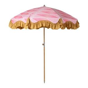HKliving Parasol Ø 200 cm - Graphic twist