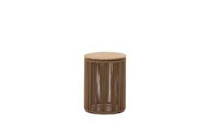 Kave Home Bijzettafel Dandara, Bijzettafel 40 cm rond