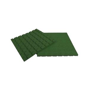 Unbranded Rubber Tegel 25 Mm - 50x50 Cm - Groen