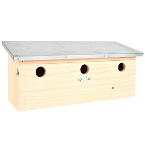 Best for Birds Houten vogelhuisje/nestkastje mus/mussen 46.8 cm -