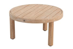 4 Seasons Outdoor | Koffietafel Sem Brushed Teak Ø60 cm x 32(h) cm