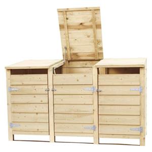 Woodvision Containerkast trippel - vuren - 129 x 224,5 x 89 cm