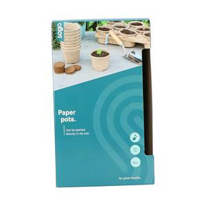 Tuinplus Paperpot d10.5 cm 8st - 