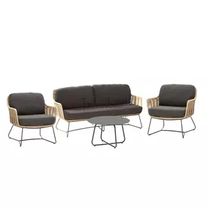 Taste by 4 Seasons Outdoor Belmond loungeset naturel met salontafel van 4 Seasons Outdoor