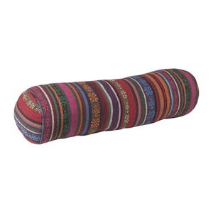 Xenos Sierkussen Mexican Bolster - paars - 15x50 cm