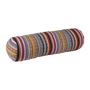 Xenos Sierkussen Mexican Bolster - geel - 15x50 cm