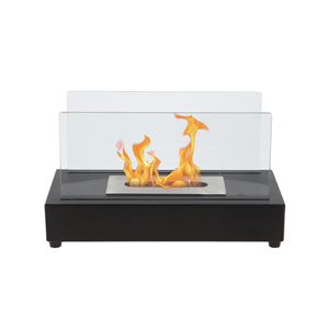 Esschert Design: Bio-ethanol Tafelhaard Rechthoek - Zwart
