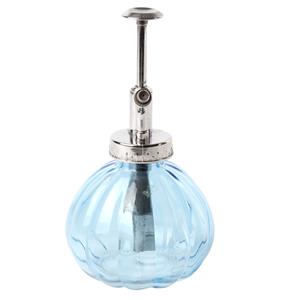 Esschert Design plantenspuit/vernevelaar - glas - hemelsblauw/zilver - 15.5 cm -
