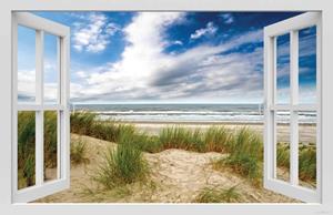 Customize-it Raam Duinen 140x90cm Tuindoek - 