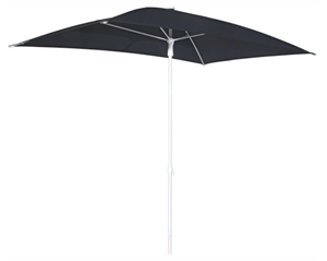 Borek Parma Stokparasol Rechthoek 135x215 cm zwart - 