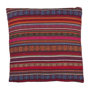Xenos Sierkussen Mexican - rood/paars - 45x45 cm