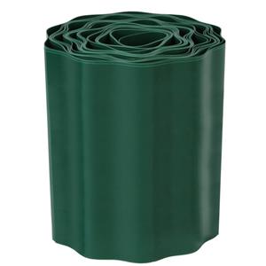 Kunststof grasrand / borderrand groen 9 x 20 cm -