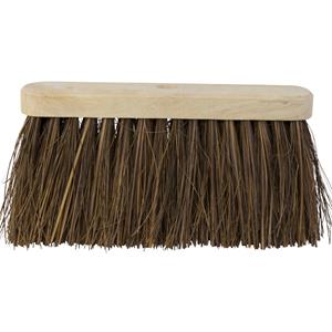 BETRA Bezemkop - buitenbezem - bruin - FSC hout/natuurvezel - 30 cm -