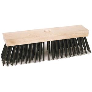 BETRA bezemkop - buitenbezem - zwart - FSC hout/staaldraad - 30 cm -