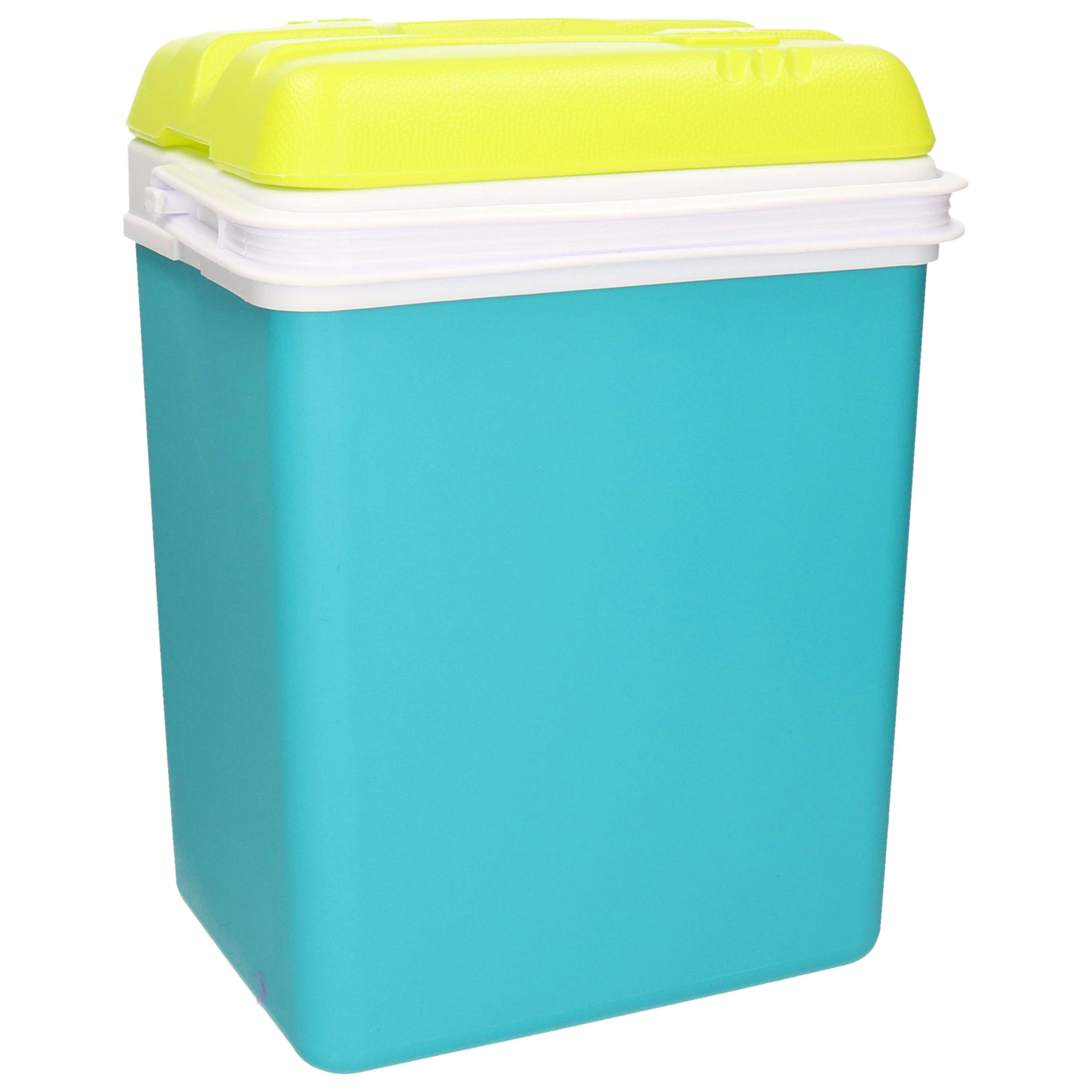 EDA - Kühlbox Promotion, 15 Liter, blau-grün 21,5x30x39 cm