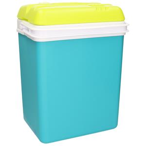 EDA Promotion koelbox - 15 liter - kunststof - blauw - 30 x 22 x cm -