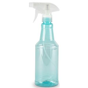 PlasticForte Plantenspuit met een inhoud van 500 ml - transparant blauw - verstuiver - 18 cm - kunststof -