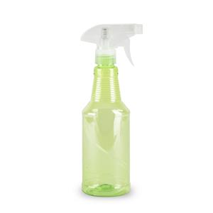 PlasticForte Plantenspuit met een inhoud van 500 ml - transparant groen - verstuiver - 18 cm - kunststof -