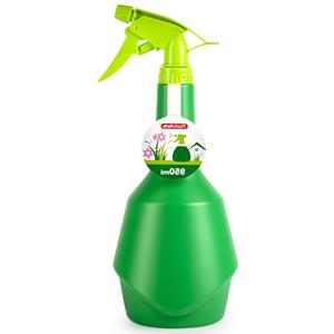 PlasticForte Plantenspuit met een inhoud van 950 ml - groen - verstuiver kop - 29 cm -