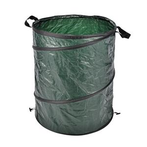 hi Gartensack, Gartentonne, Laubsack, Grünabfalleimer Pop-Up 130 Liter 68 x 50 cm