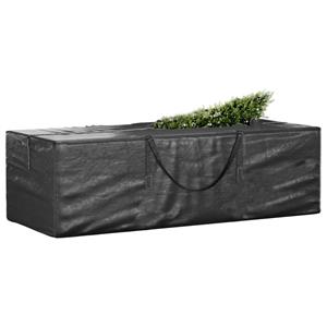 vidaXL Opbergtassen voor kerstboom 2 st polyetheen zwart