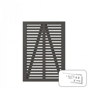 Trendyard Ombergrijs Houten Tuinpoort Harmoni 100 x 140 CM