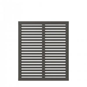 Trendyard Ombergrijs Houten Tuinscherm Harmoni 120 x 140 CM