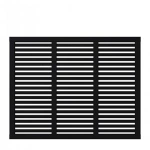 Trendyard Zwart Houten Tuinscherm Harmoni 180 x 140 CM