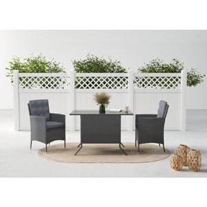 KONIFERA Tuin-eethoek Corfu (set, 5-delig)
