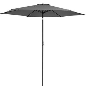 Kingsleeve Parasol Antraciet Alu 300cm UV Bescherming 40+