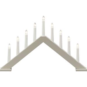 Konstsmide 3984-975 Kerstboog Pyramide Warmwit LED Beige (mat)