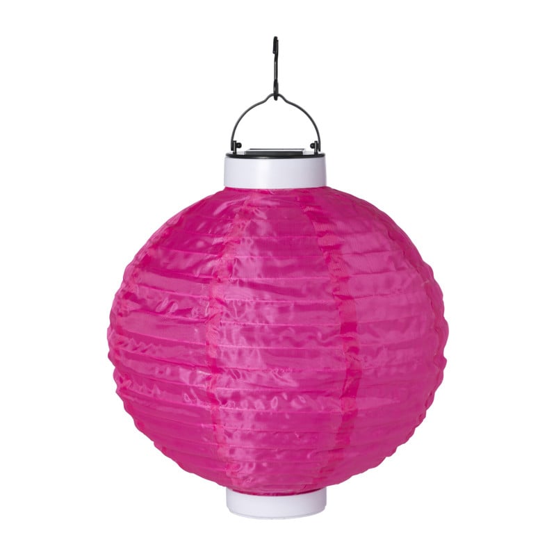 Sola r tuinlampion - roze - ø25 cm