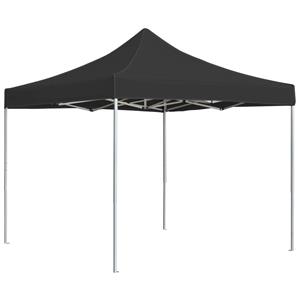 VidaXL Partytent professioneel inklapbaar 3x3 m aluminium antraciet