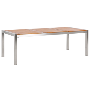 BELIANI Tuintafel eucalyptushout 220 x 100 cm GROSSETO