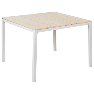BELIANI Tuintafel kunsthout beige 95 x 95 cm PRATO