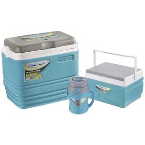 ZORN ZP 25L + 4,5L + 2,0L Combo Kühlbox Passiv Blau-Grau (matt) 25l