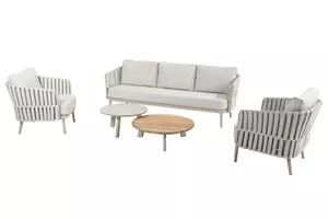 4 Seasons Outdoor Eva loungeset met Emma salontafels