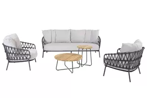 4 Seasons Outdoor Calpi loungeset met salontafels