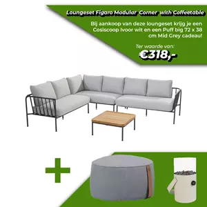 4 Seasons Outdoor Figaro loungeset