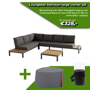 4 Seasons Outdoor Meridien loungeset met koffietafel