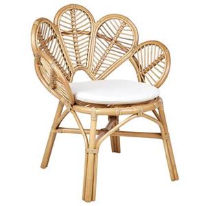 Beliani  FLORENTINE II - Fauteuil - Natuurlijk - Rotan