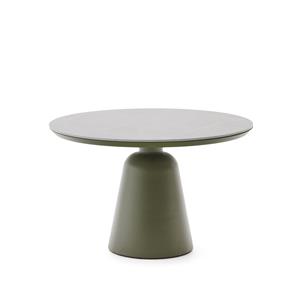 Kave Home Ronde Eettafel Tudons Keramiek, 120cm - Groen